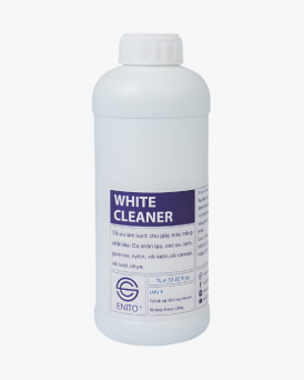 Can dung dịch vệ sinh chuyên dụng cho giày trắng, sáng màu Enito White Cleaner 1000ml